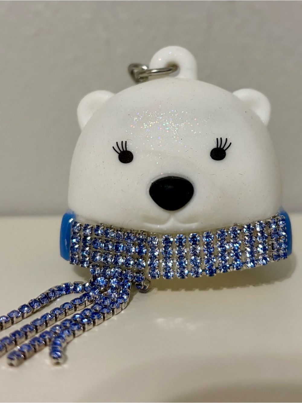 Bath & Body Works Bling Polar Bear Pocketbac Sanitizer Holder